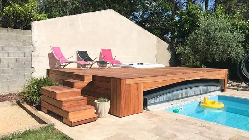 Pose terrasse en bois près de Cadenet
