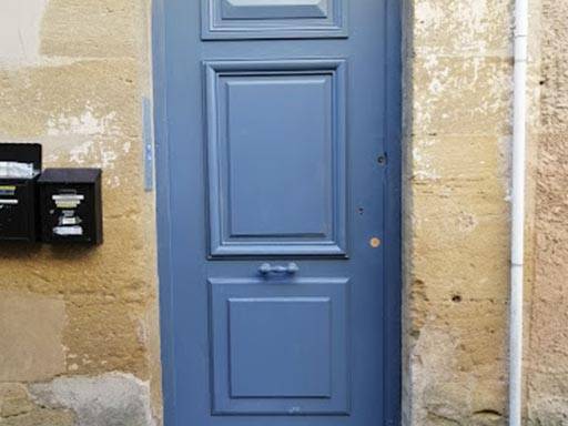 porte d'entrée bois